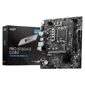 MSI PRO B760M E DDR4 MOTHERBOARD